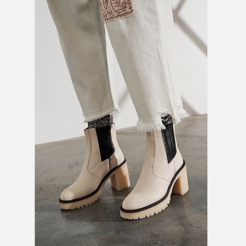 Free People James Chelsea chunky boots